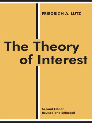 cover image of The Theory of Interest